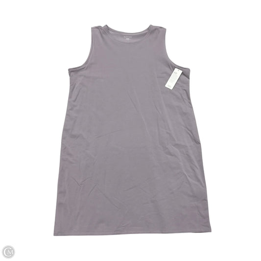 Dress Casual Midi By Eileen Fisher In Purple, Size: 1x