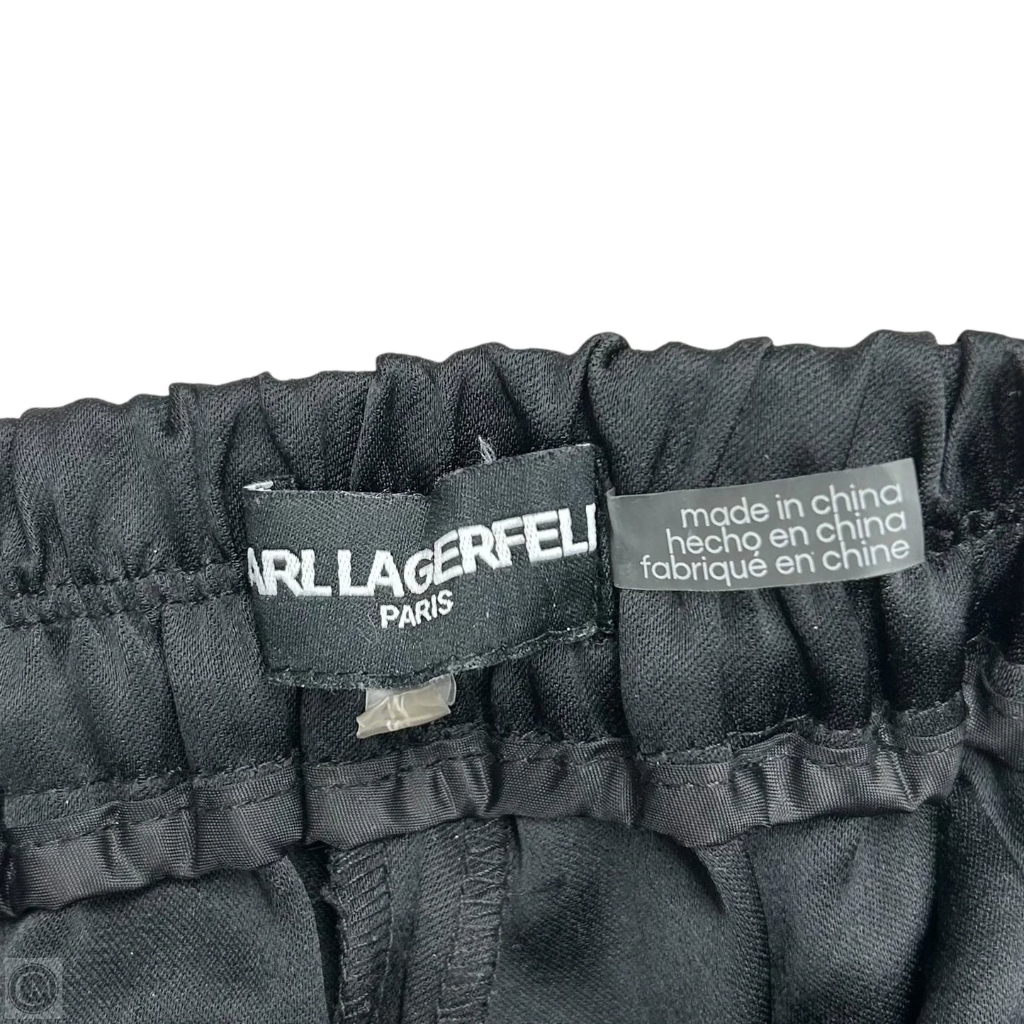 Pants Designer By Karl Lagerfeld In Black, Size: M