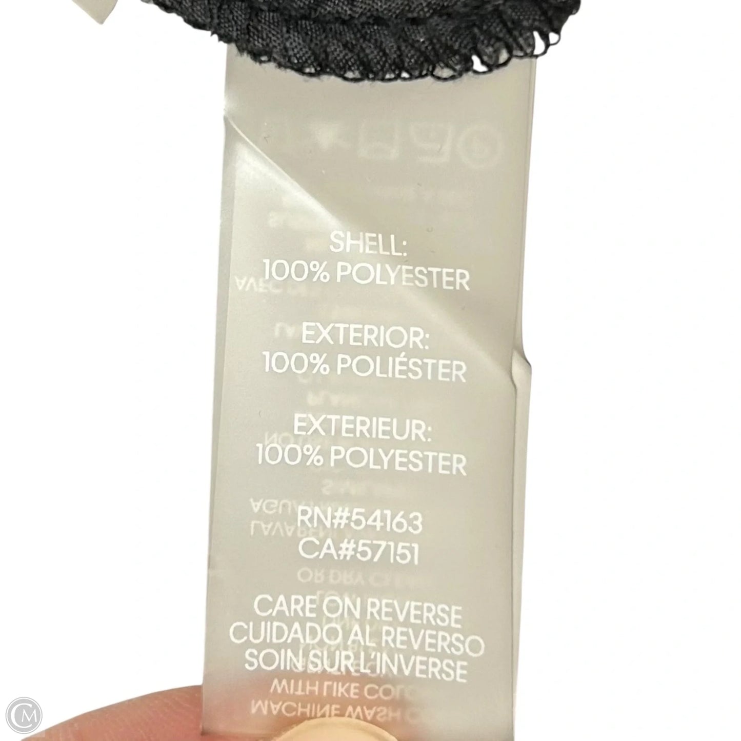 Pants Designer By Karl Lagerfeld In Black, Size: M