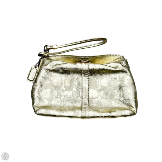 Wristlet Designer By Coach, Size: Medium