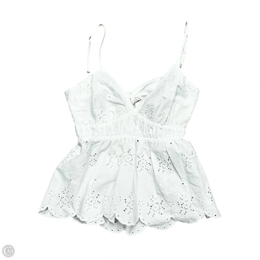 Top Sleeveless By Abercrombie And Fitch In White, Size: Xs
