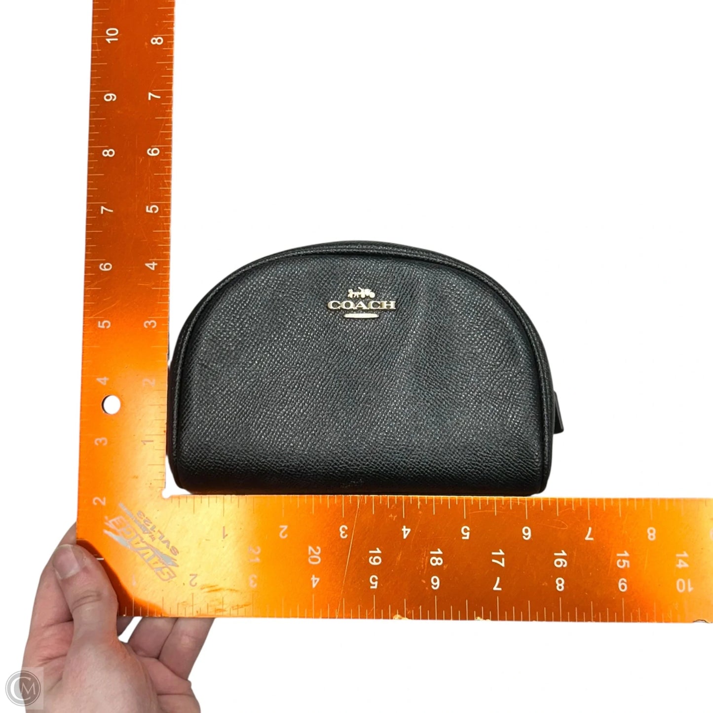 Makeup Bag Designer By Coach, Size: Small