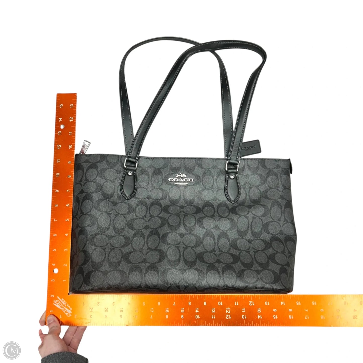 Handbag Designer By Coach, Size: Large