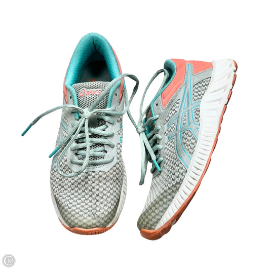 Shoes Athletic By Asics In Blue & Pink, Size: 6.5