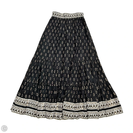 Skirt Maxi By Bell In Black & Cream, Size: Xs