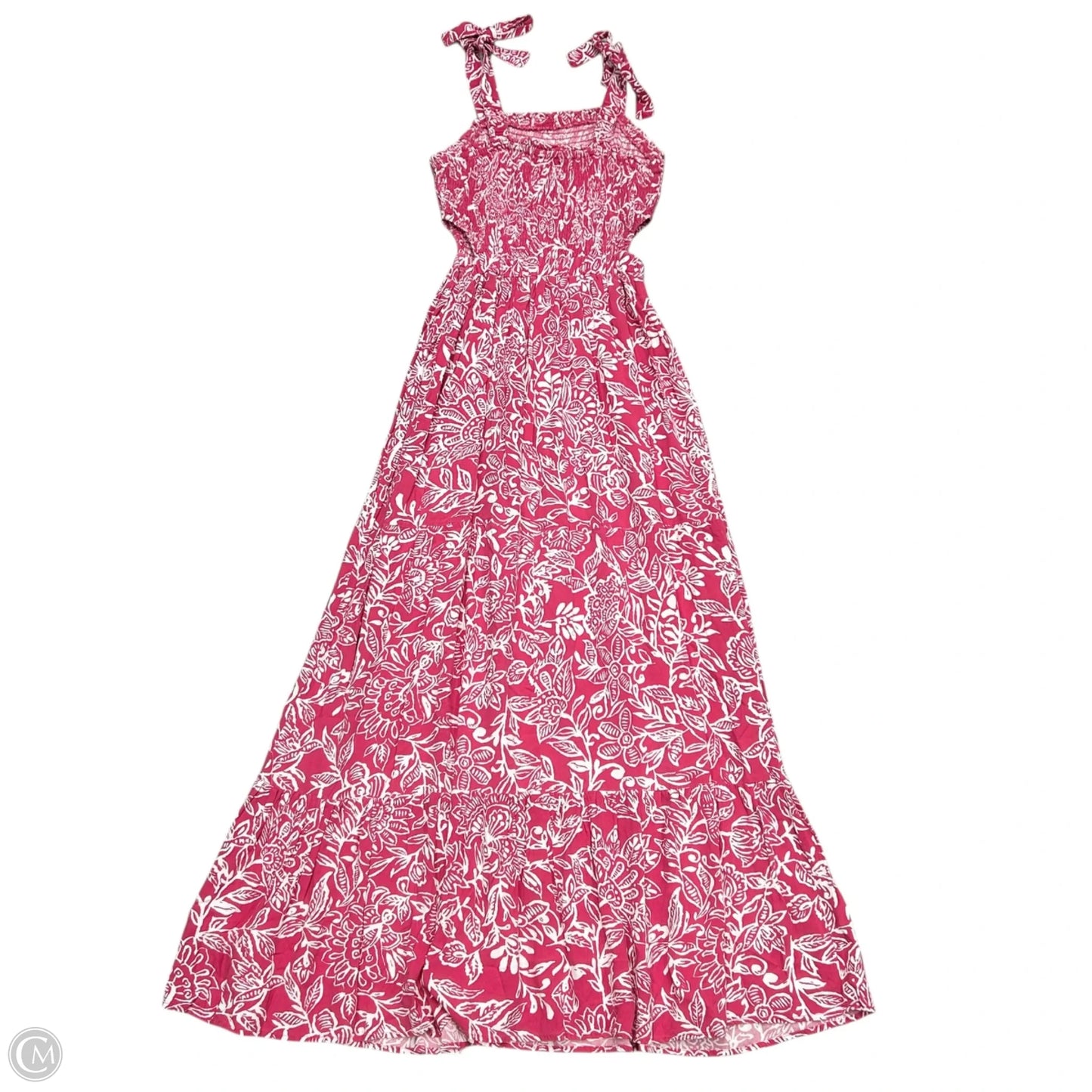Dress Casual Maxi By Sincerely Jules In Pink & White, Size: S