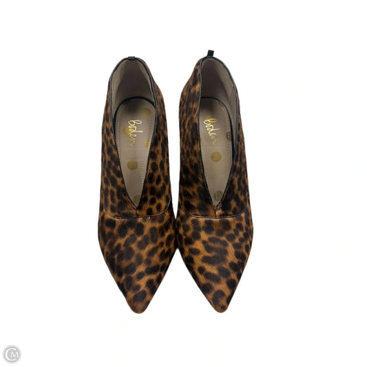 Shoes Heels Stiletto By Boden In Leopard Print, Size: 6.5