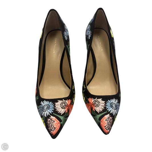 Shoes Heels Stiletto By Ann Taylor In Floral Print, Size: 6.5