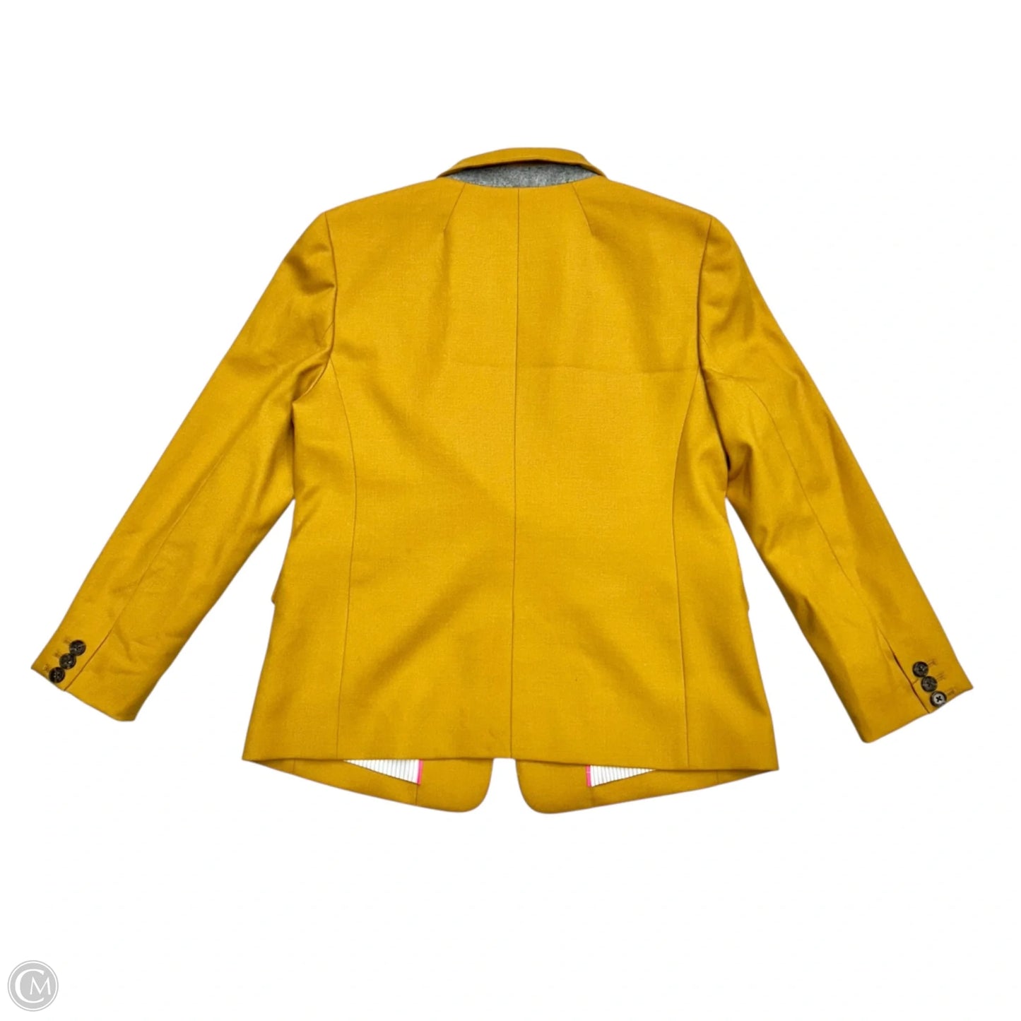 Blazer By J. Crew In Yellow, Size: Mp