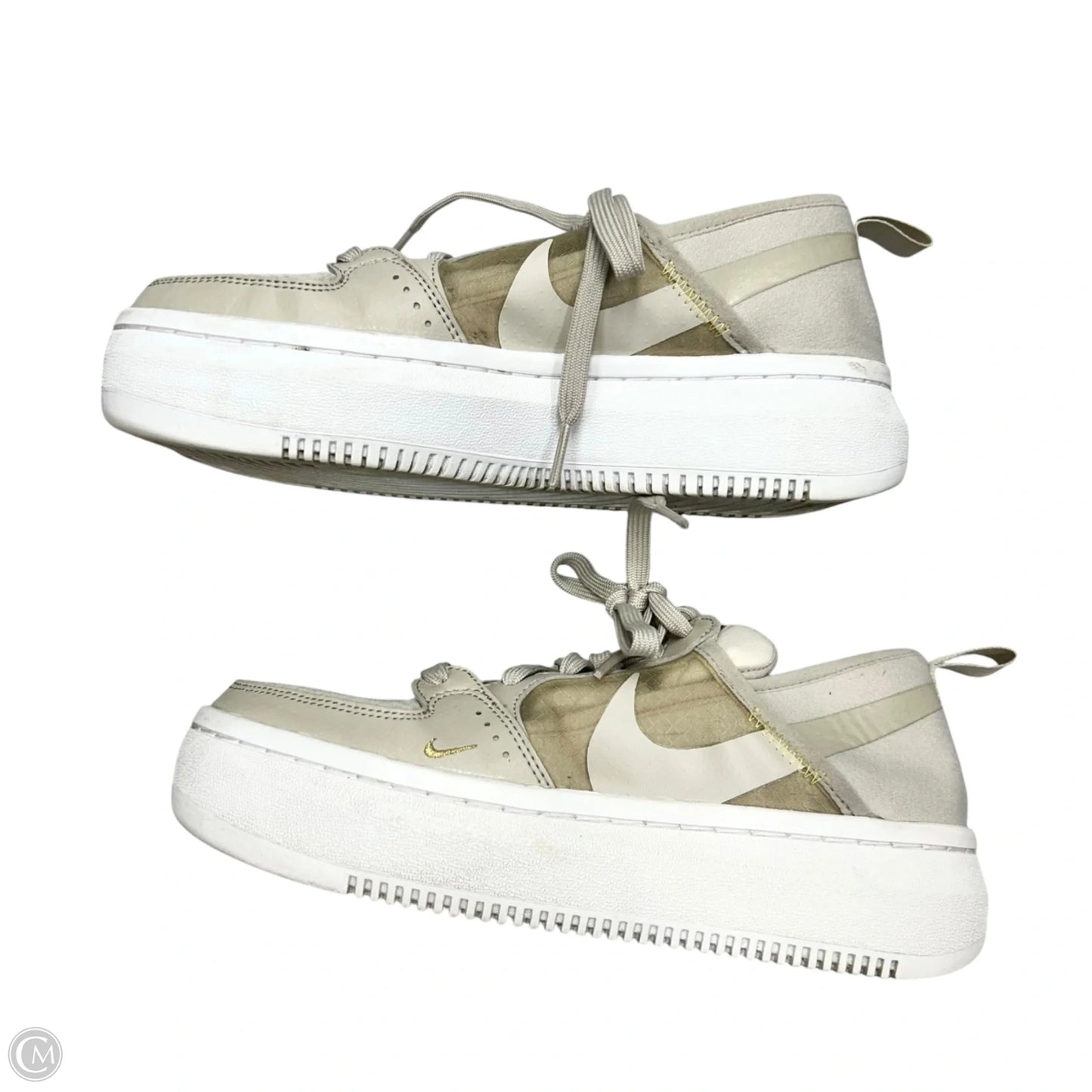 Shoes Athletic By Nike In Taupe, Size: 8