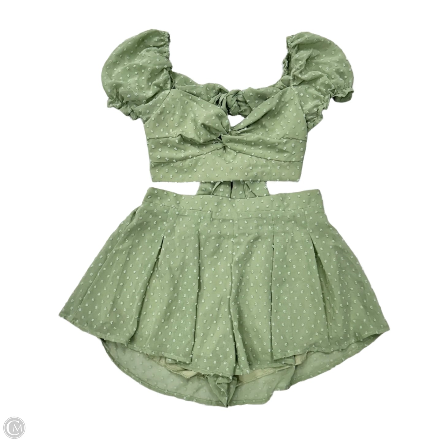 Pants Set 2pc By Boture In Green, Size: L