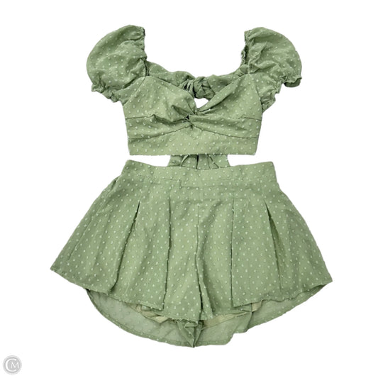 Pants Set 2pc By Boture In Green, Size: L