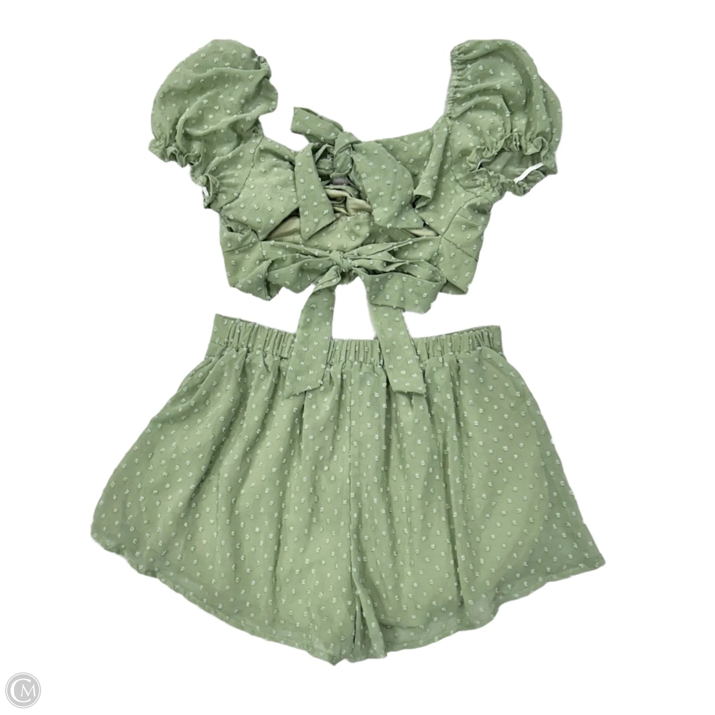 Pants Set 2pc By Boture In Green, Size: L