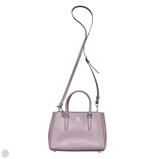 Crossbody Designer By Coach, Size: Small