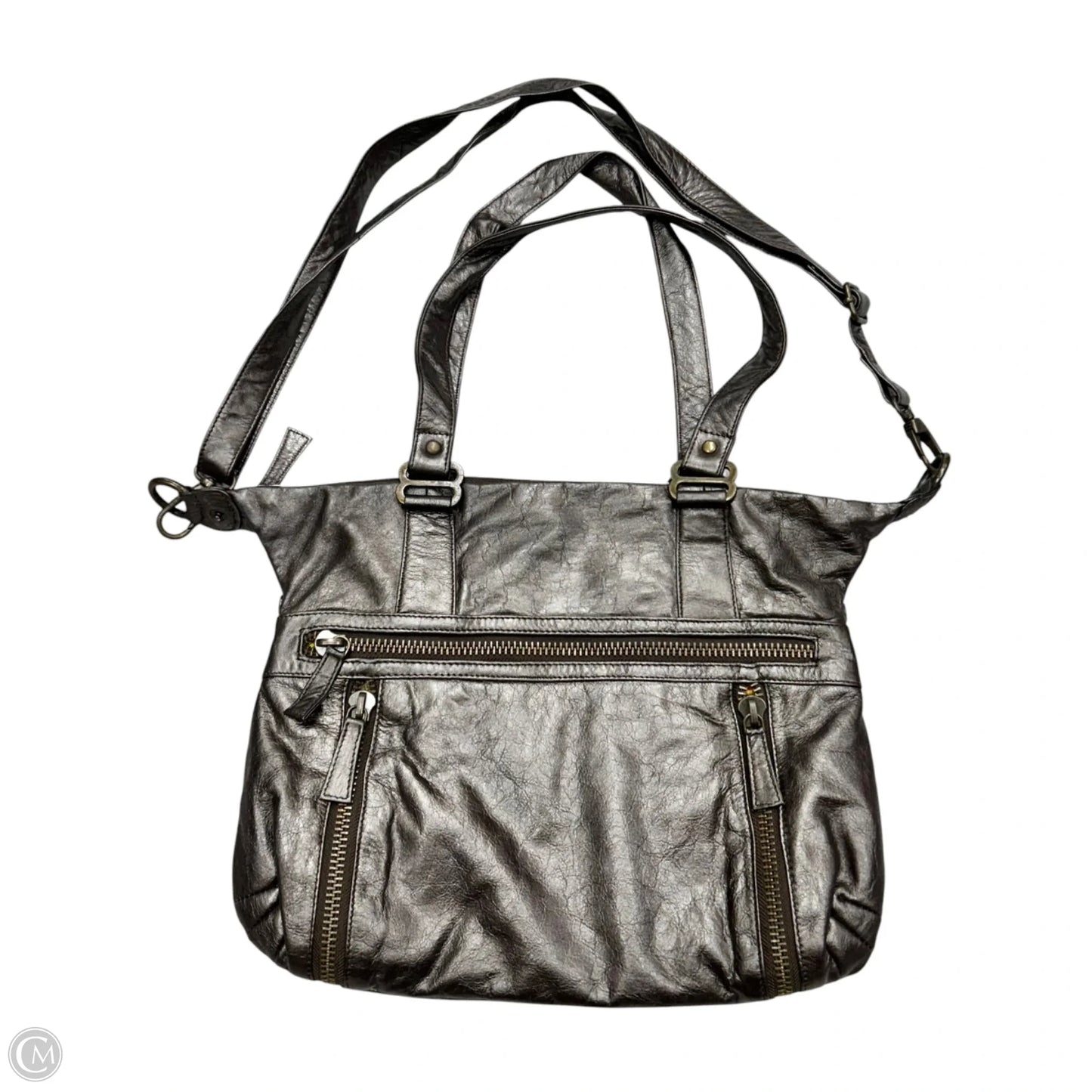 Crossbody Leather By Latico, Size: Medium