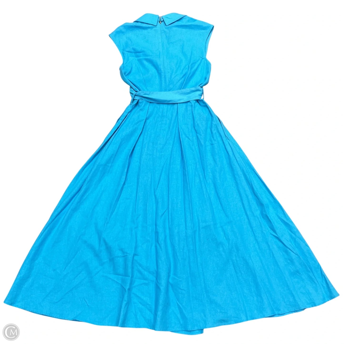 Dress Designer By Karl Lagerfeld In Blue, Size: 4