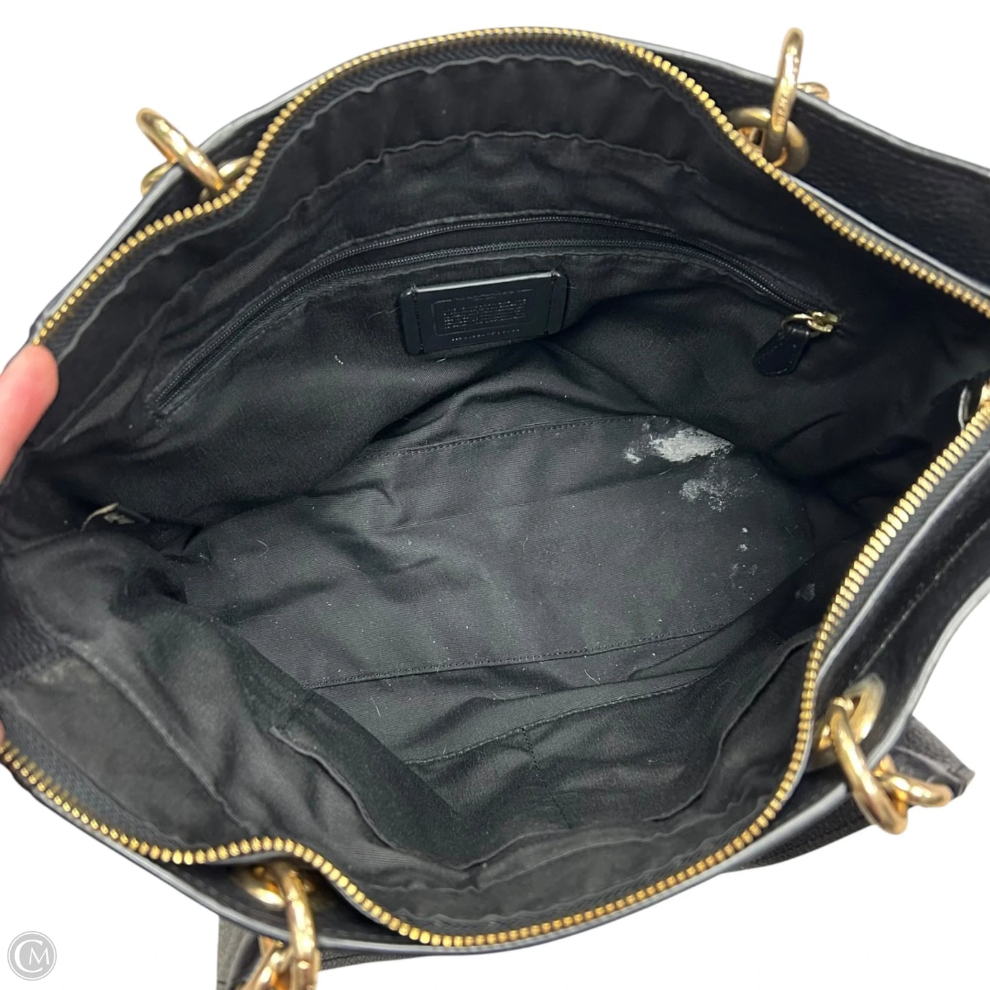 Handbag Designer By Coach, Size: Medium