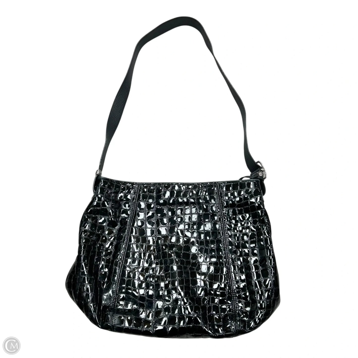 Handbag Leather By Brighton, Size: Large