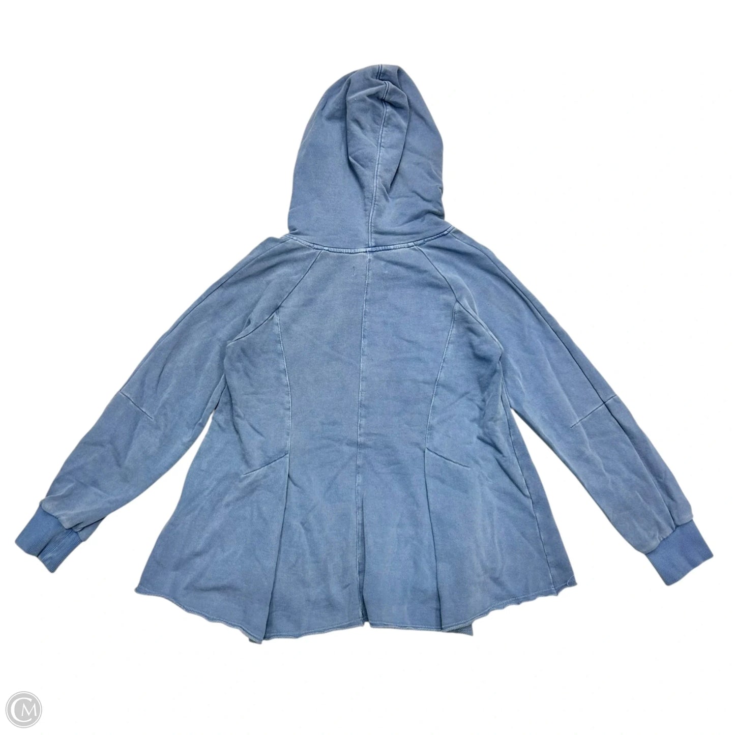 Sweatshirt Hoodie By Pilcro In Blue, Size: S
