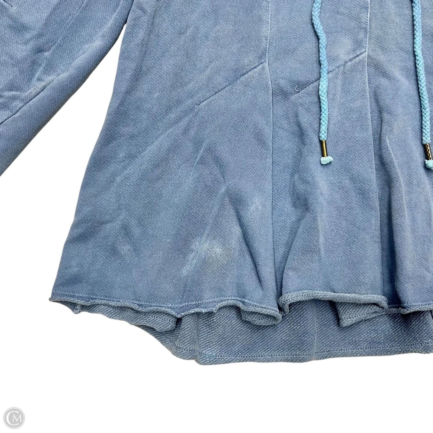 Sweatshirt Hoodie By Pilcro In Blue, Size: S
