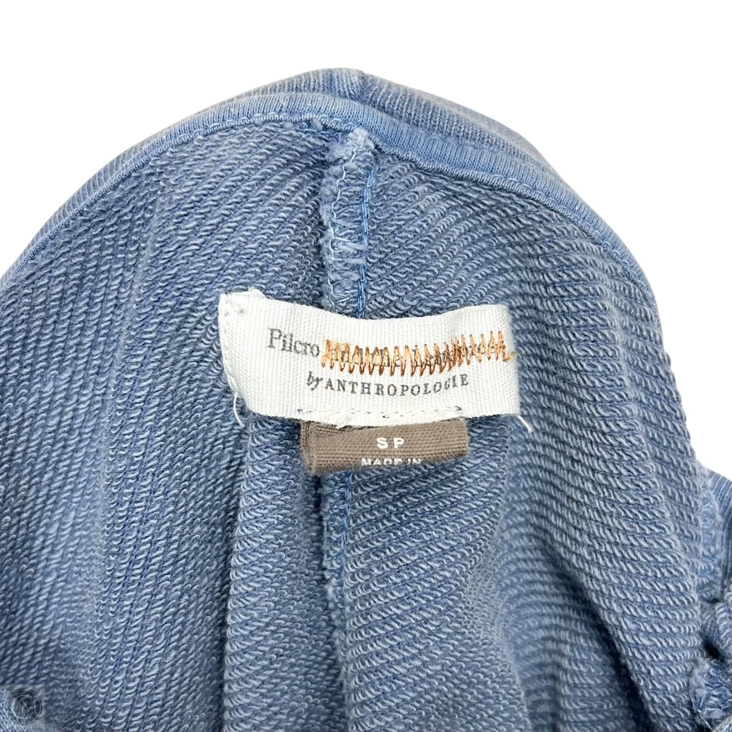 Sweatshirt Hoodie By Pilcro In Blue, Size: S