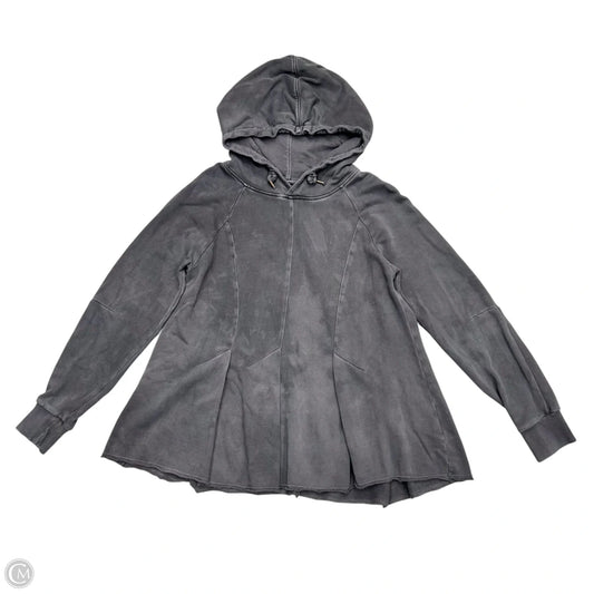Sweatshirt Hoodie By Pilcro In Grey, Size: S