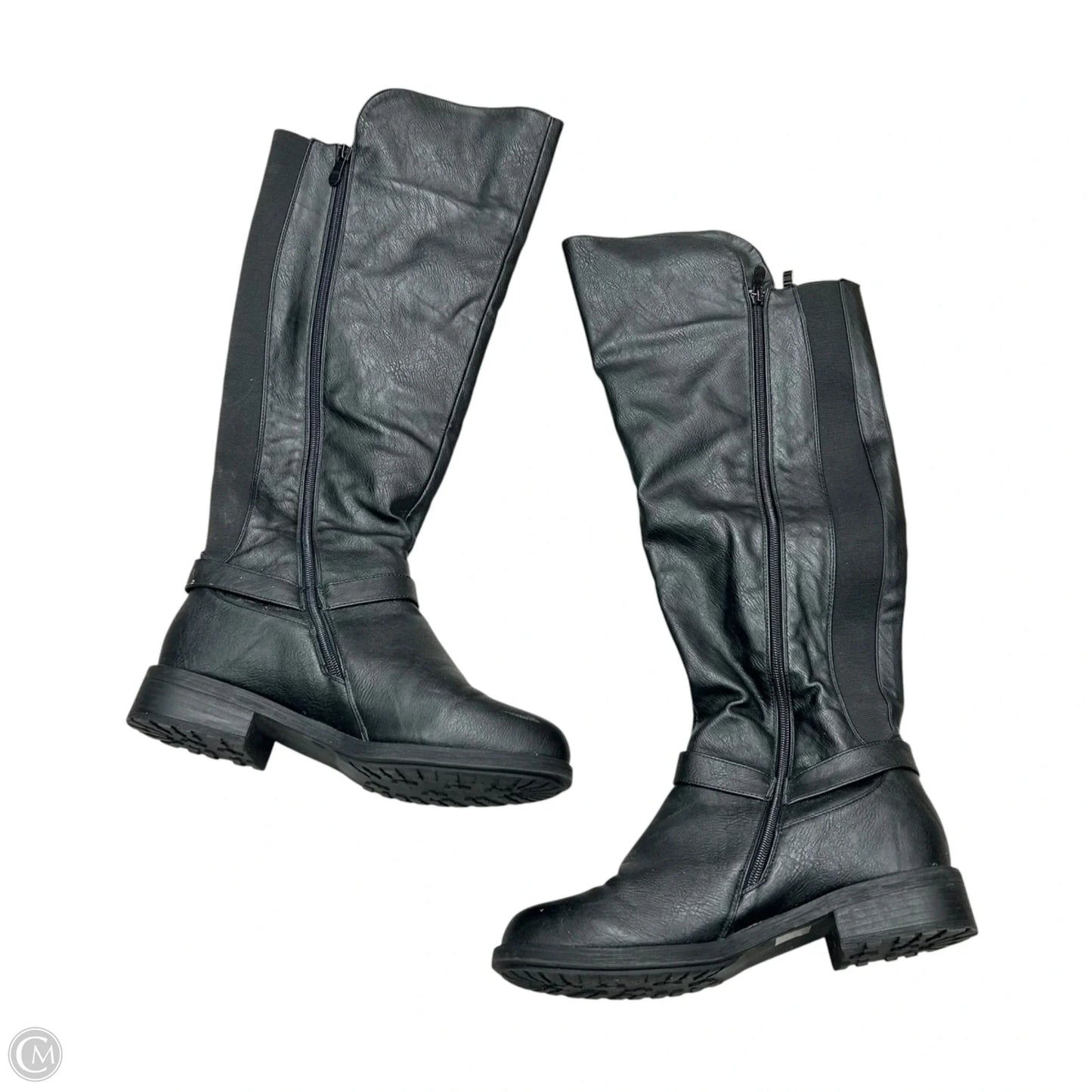 Boots Knee Heels By Dream Pairs In Black, Size: 9.5