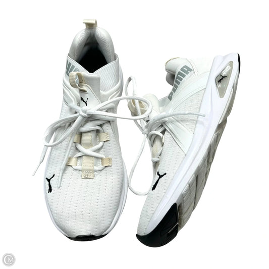Shoes Athletic By Puma In Cream, Size: 8