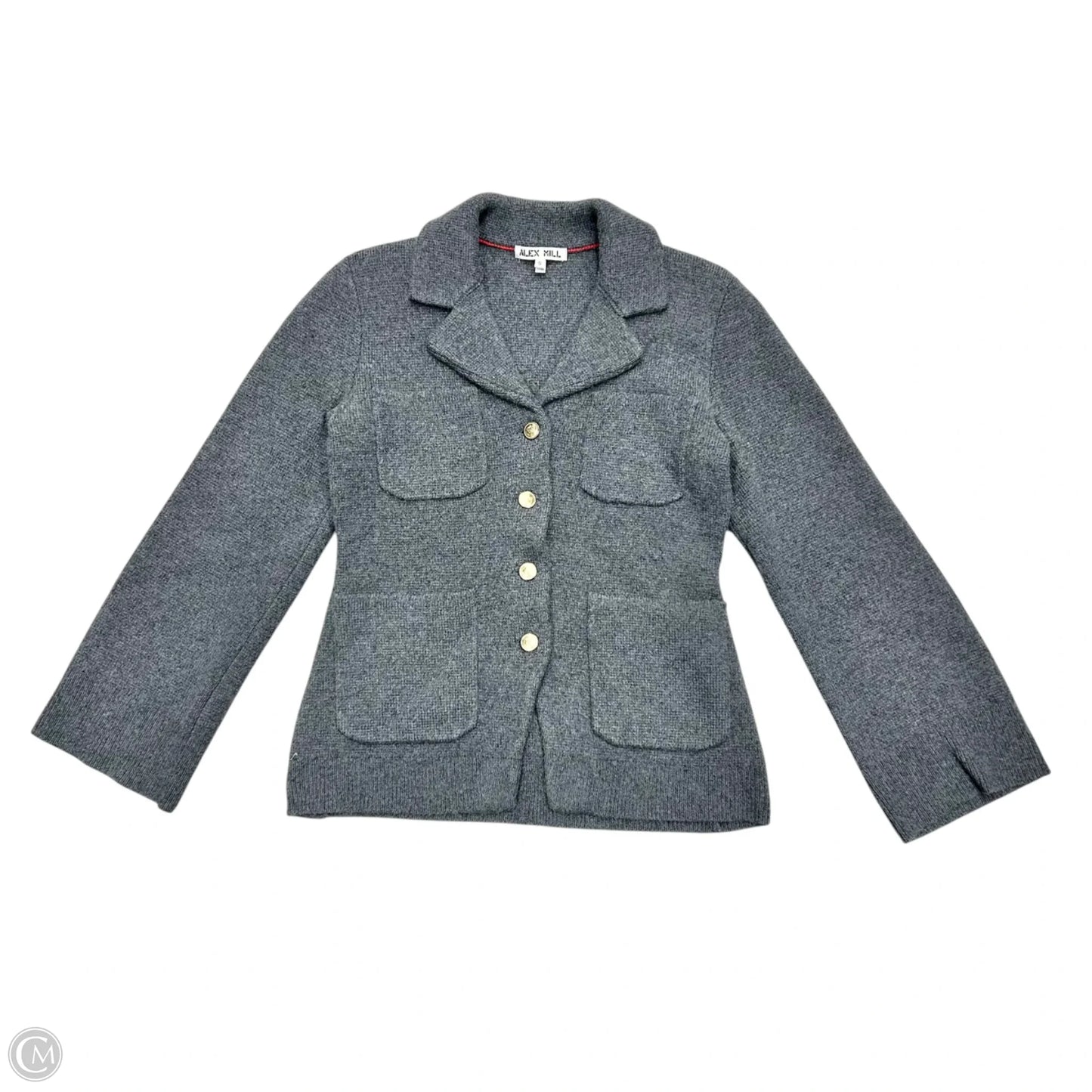 Jacket Other By Alex Mill In Grey, Size: S