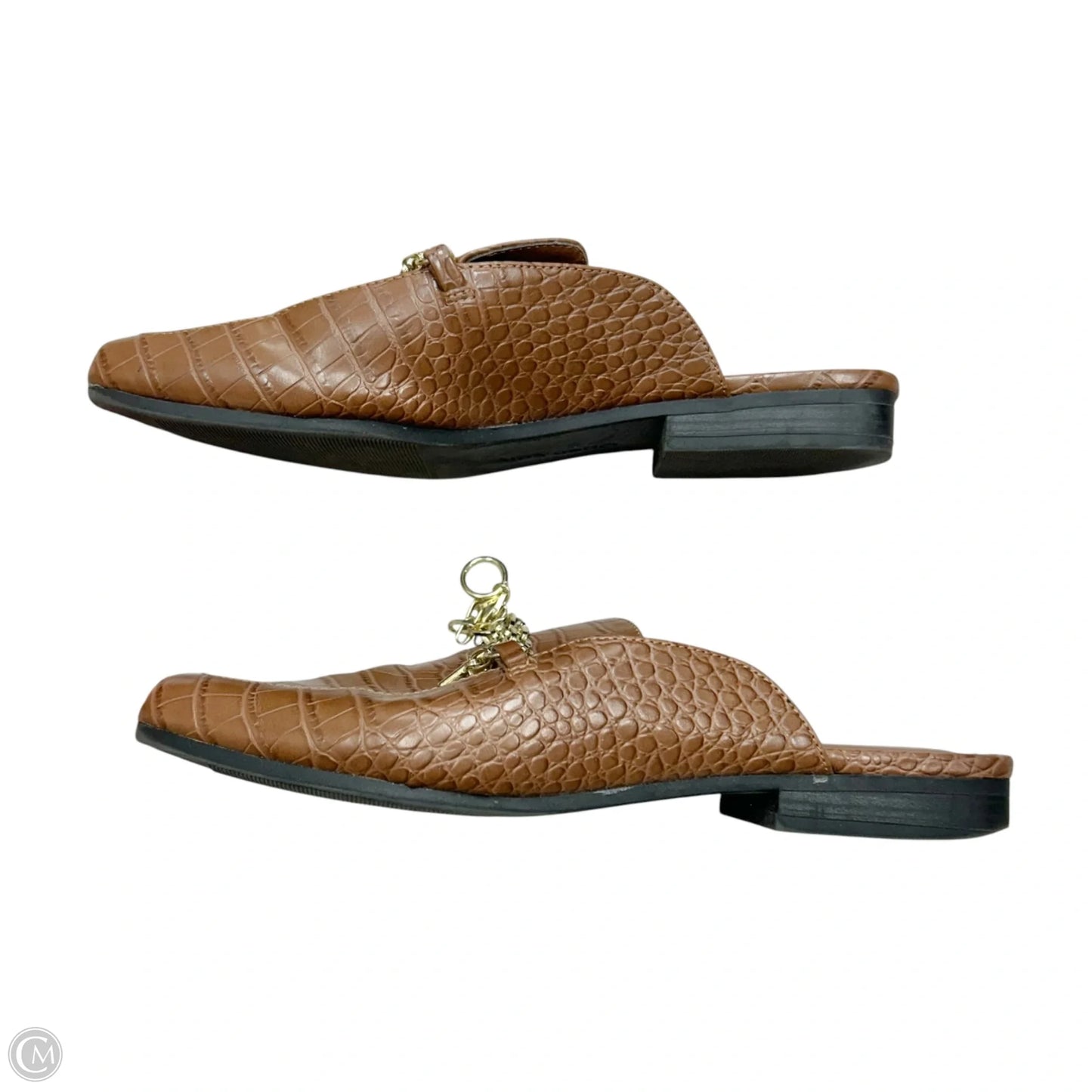 Shoes Flats By Open Edit In Brown, Size: 7