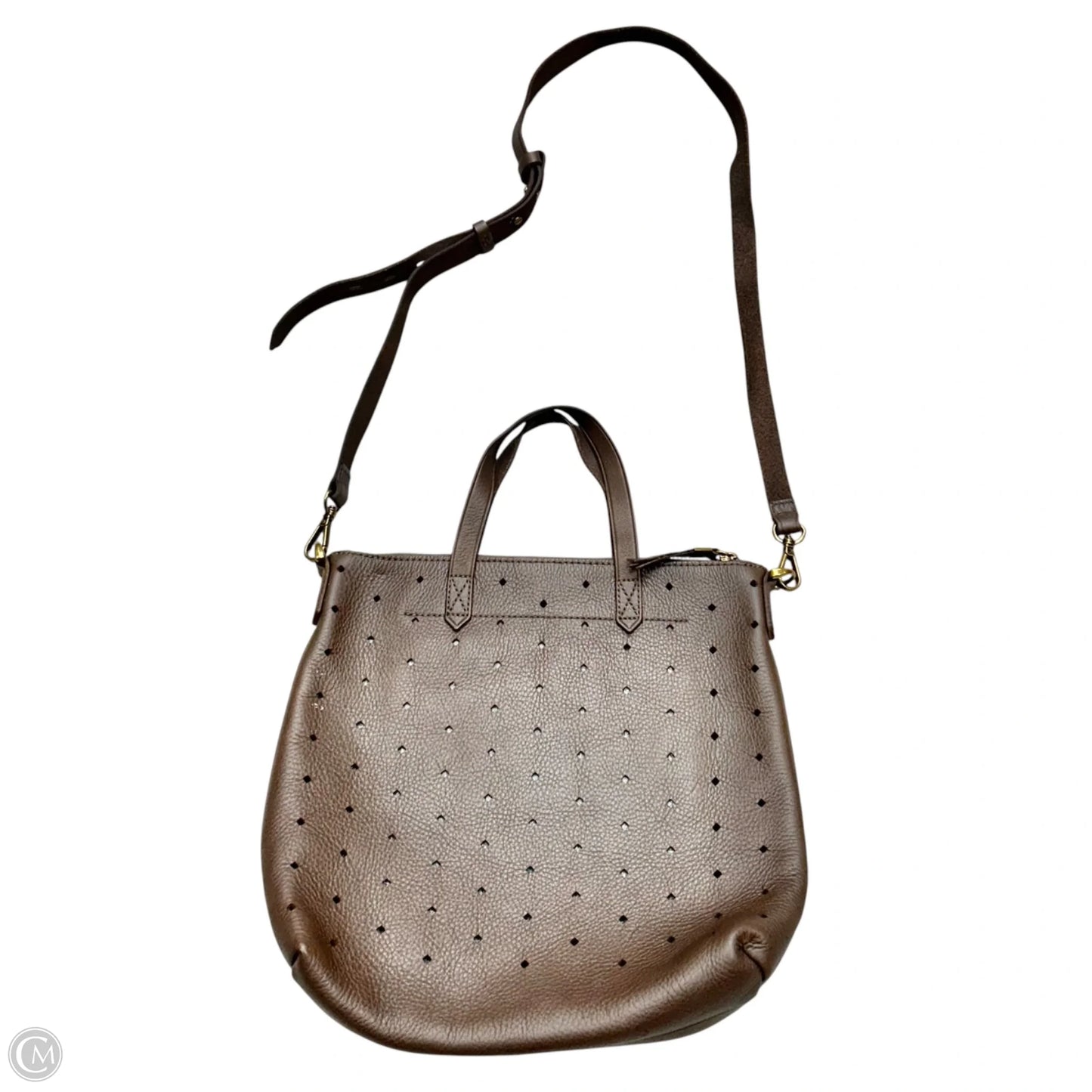 Crossbody Leather By Madewell, Size: Medium