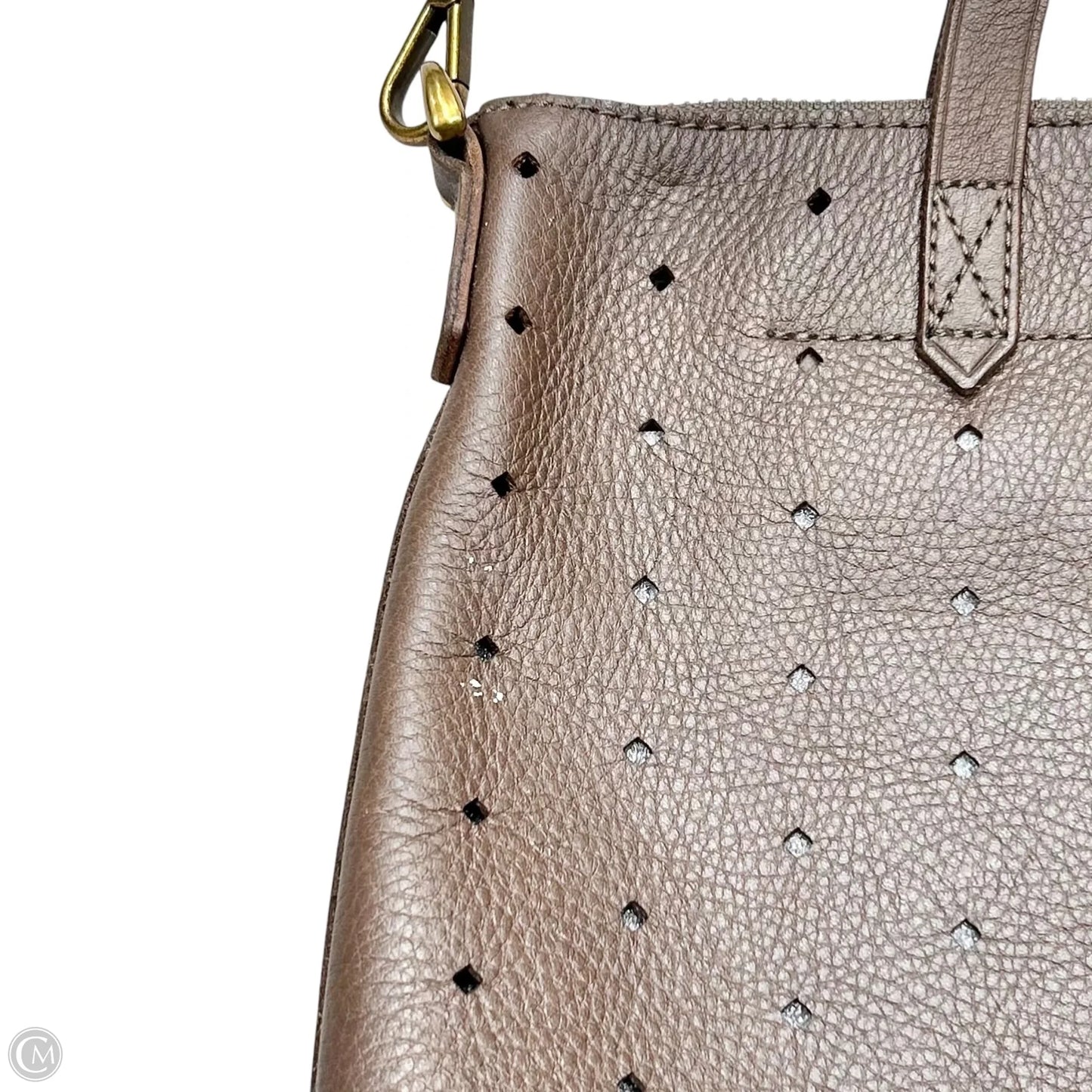 Crossbody Leather By Madewell, Size: Medium