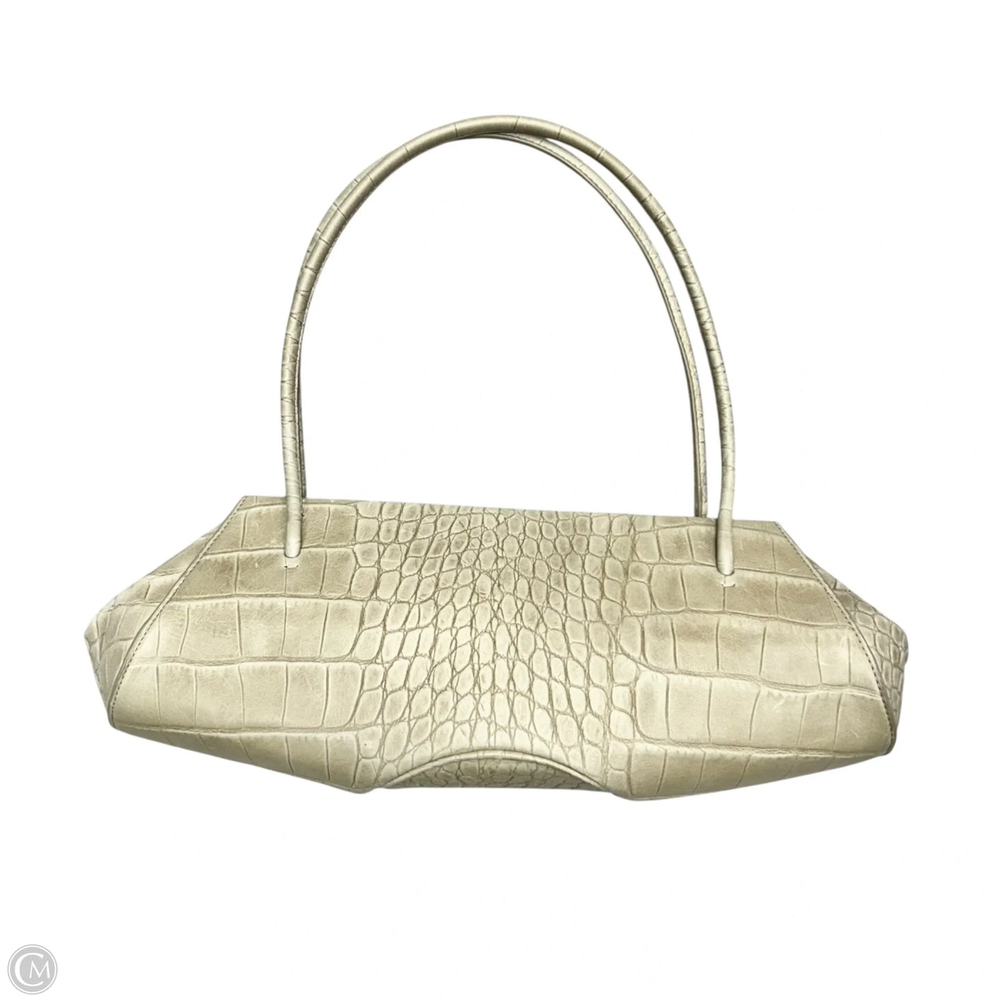 Handbag Leather By Behno, Size: Medium