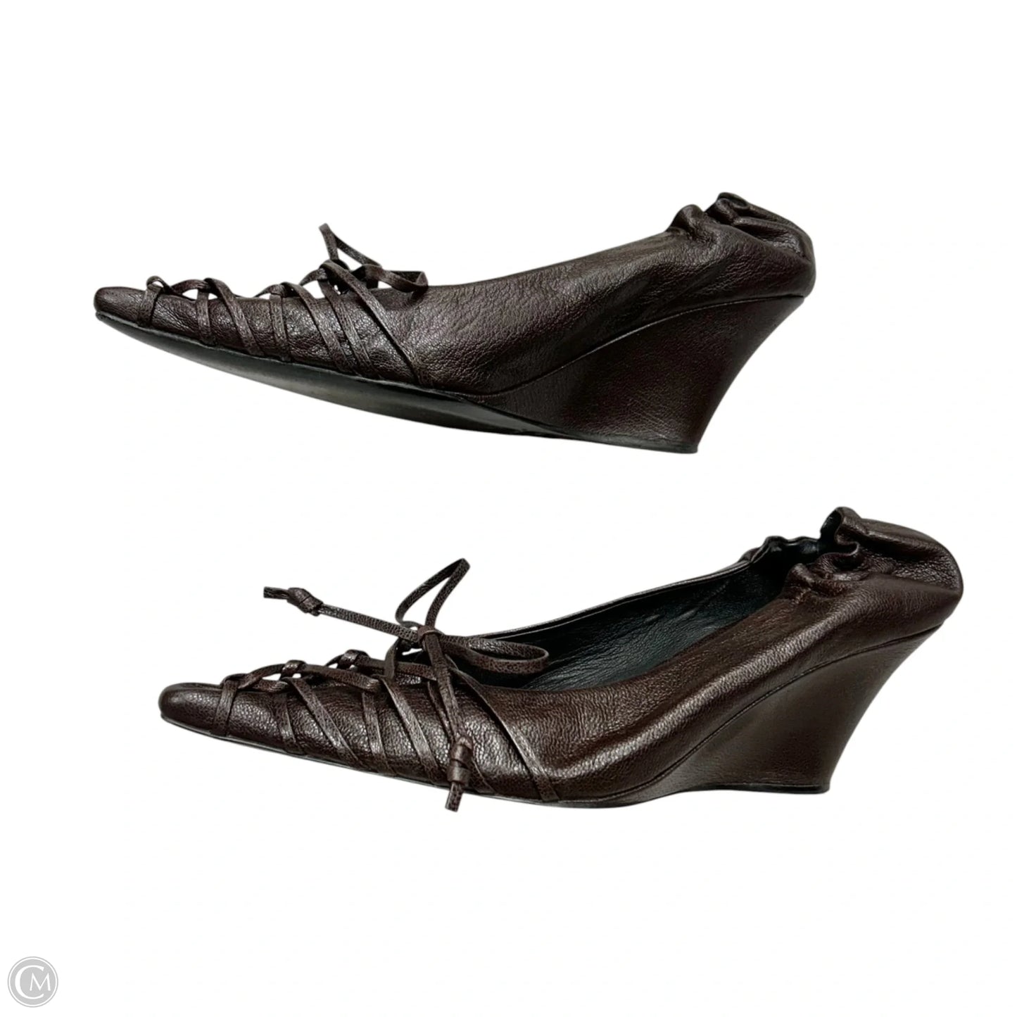 Shoes Designer By Tory Burch In Brown, Size: 6