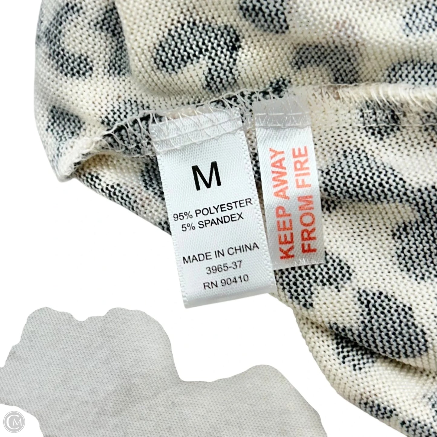 Pajamas 2pc By Nicole Michelle In Animal Print, Size: M