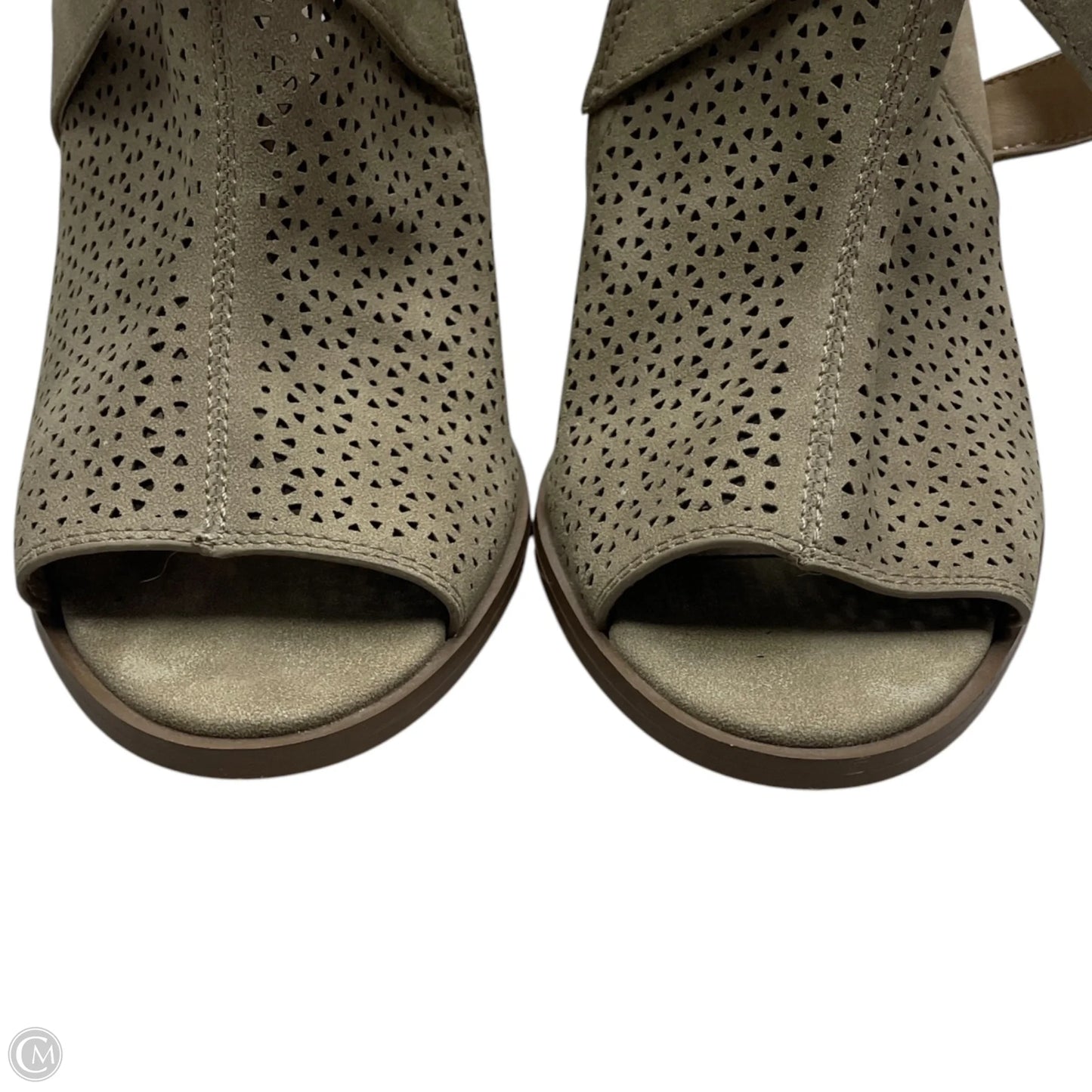 Shoes Heels Block By Restricted In Brown, Size: 9