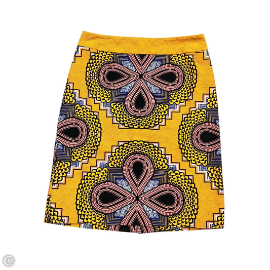 Skirt Midi By Maeve In Orange, Size: M