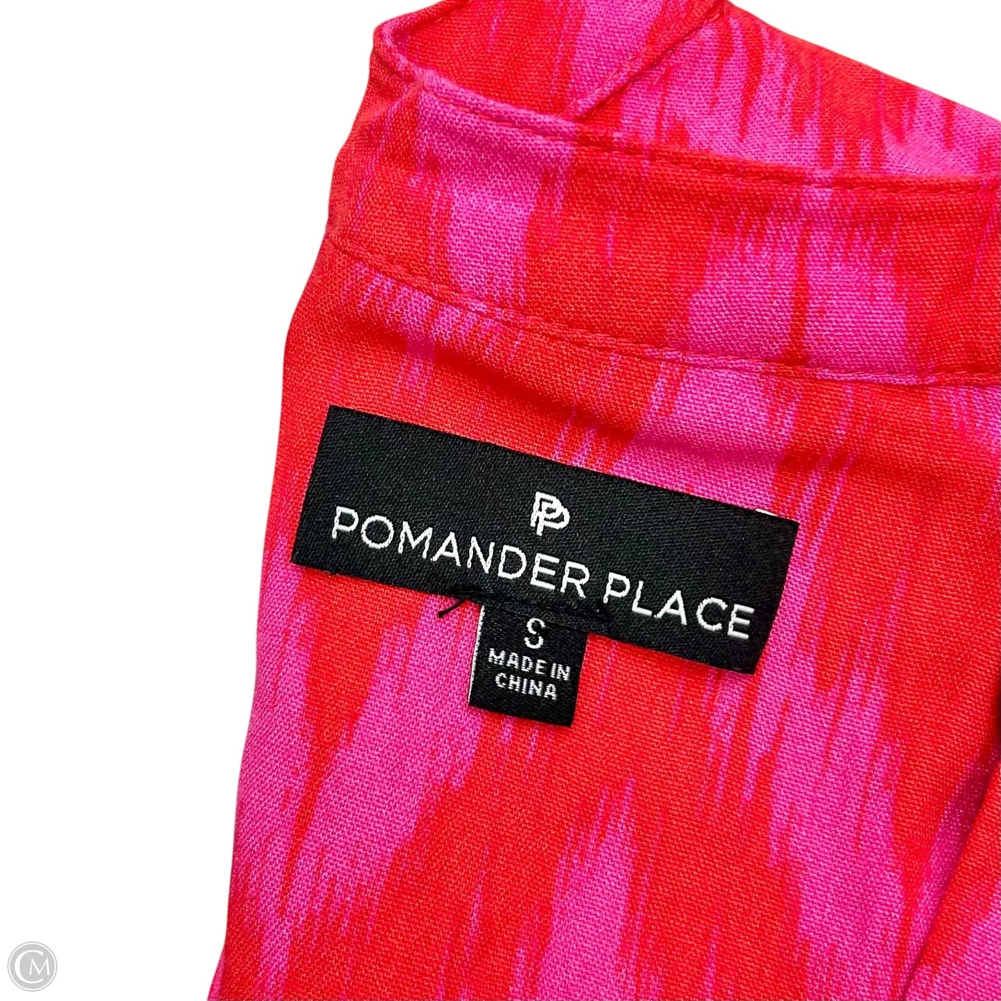Dress Casual Midi By Pomander Place In Pink & Red, Size: S