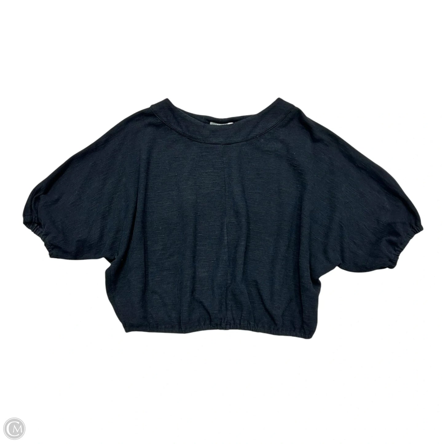 Top 3/4 Sleeve By Anthropologie In Black, Size: L