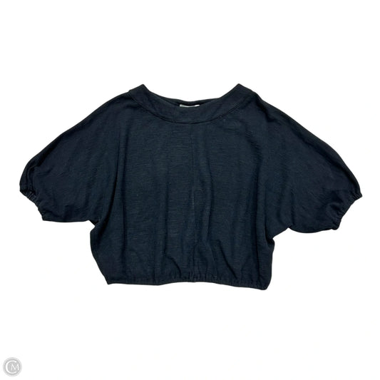 Top 3/4 Sleeve By Anthropologie In Black, Size: L