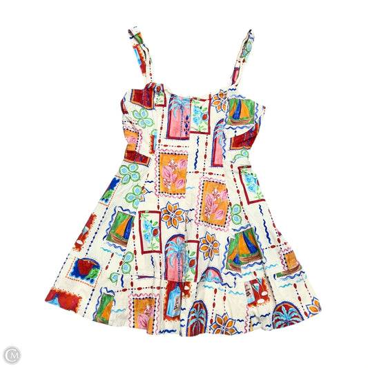 Dress Casual Short By Avec Les Filles In Multi-colored, Size: M