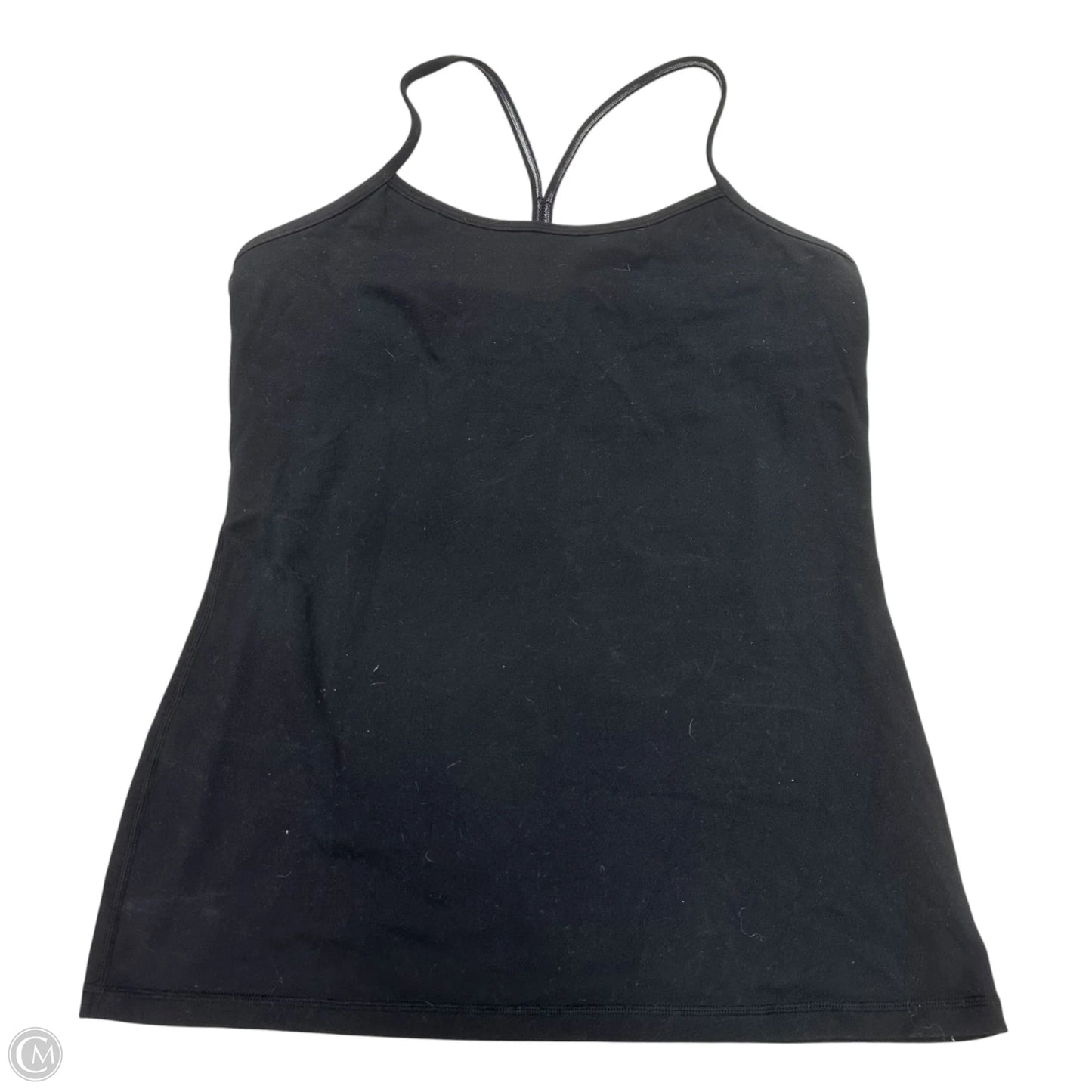 Athletic Tank Top By Lululemon In Black, Size: L