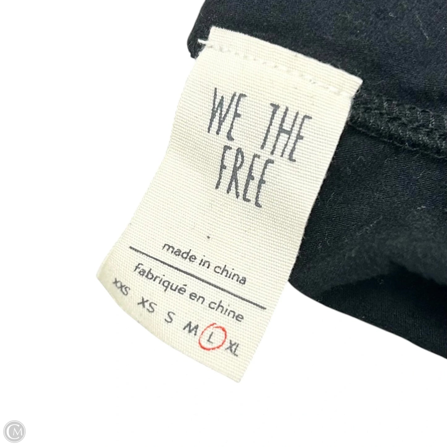 Top Sleeveless By We The Free In Black, Size: L