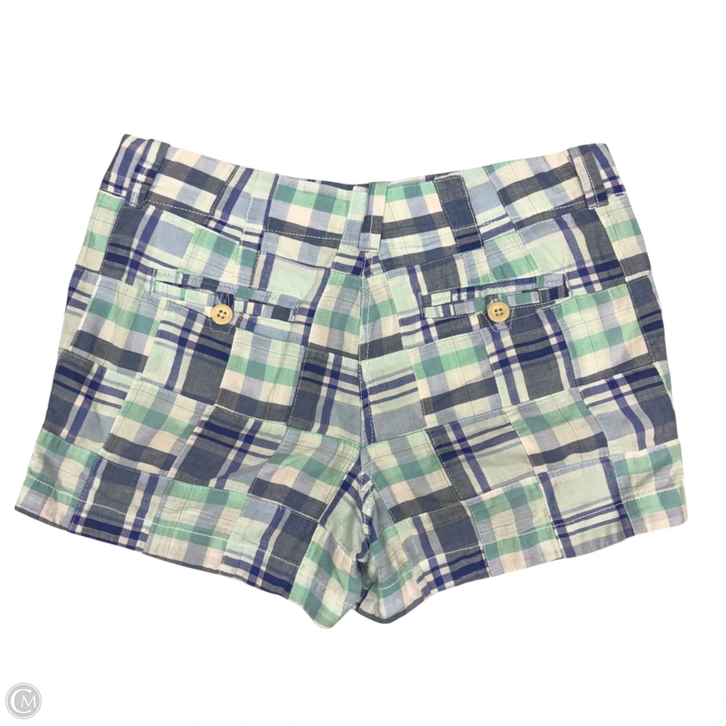 Shorts By Vineyard Vines In Blue & Green, Size: 6