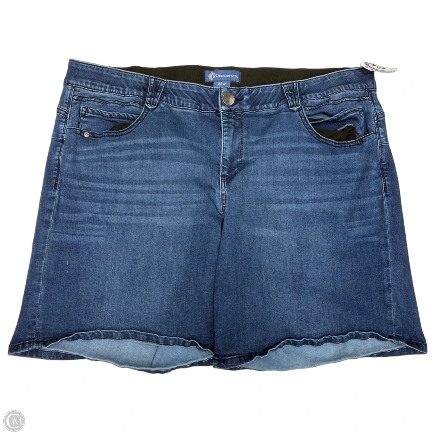 Shorts By Democracy In Blue Denim, Size: 22