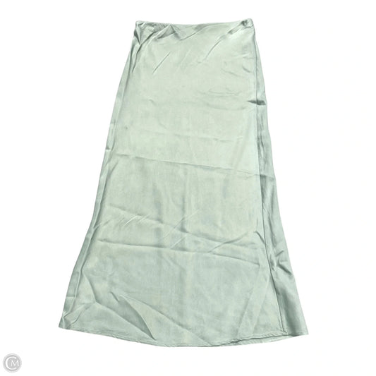 Skirt Midi By Anthropologie In Green, Size: Xxsp