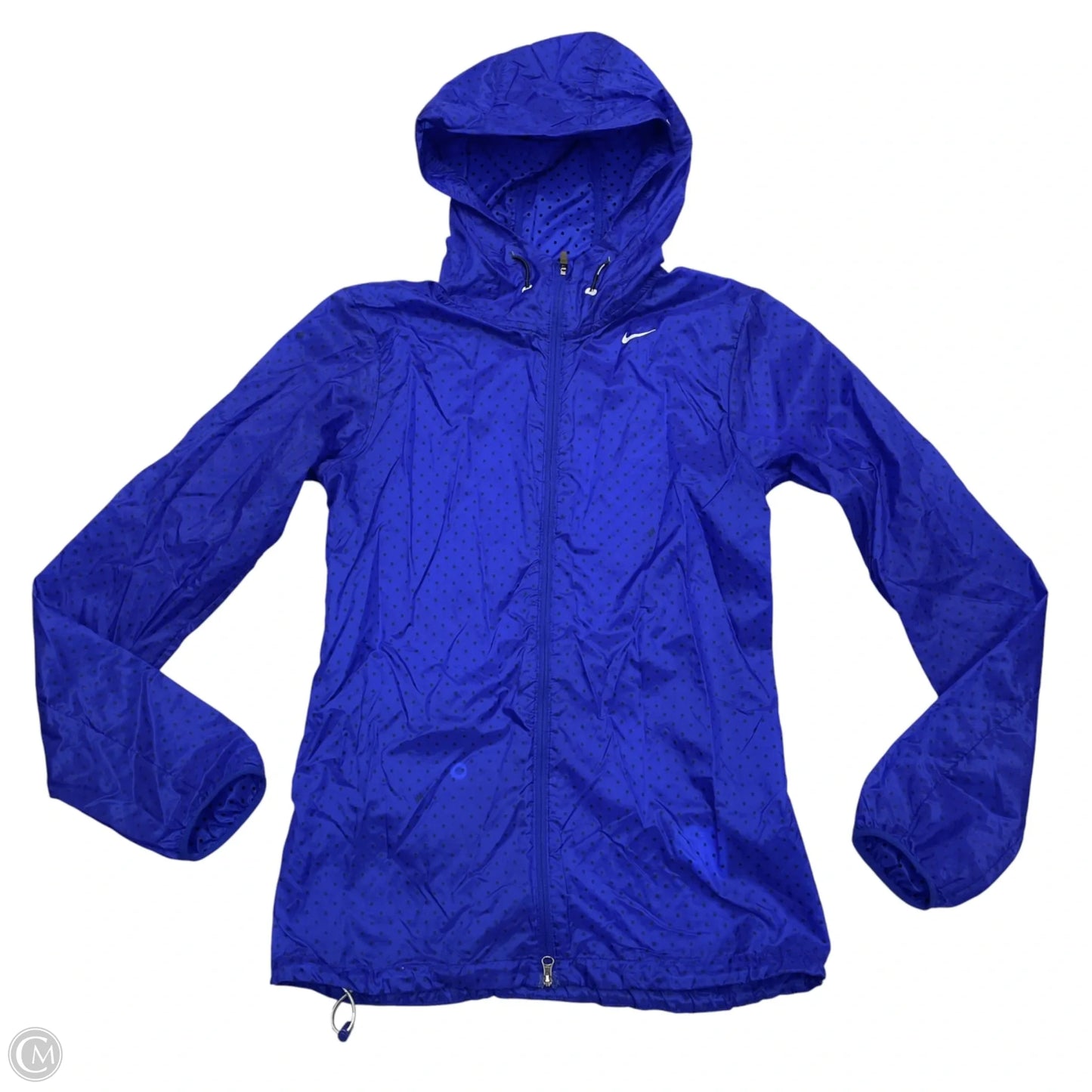 Athletic Jacket By Nike In Purple, Size: Xs