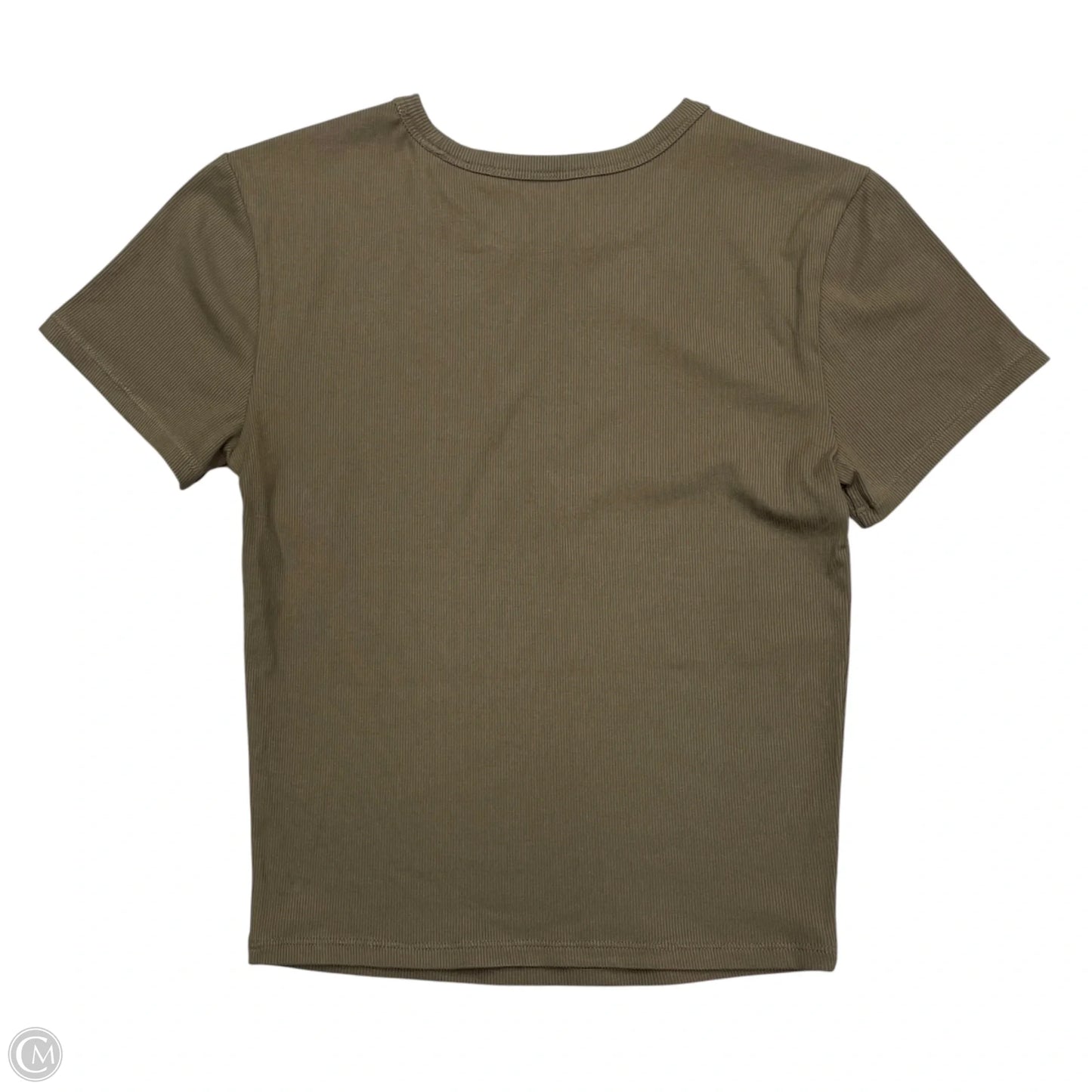 Athletic Top Short Sleeve By Athleta In Brown, Size: Xs