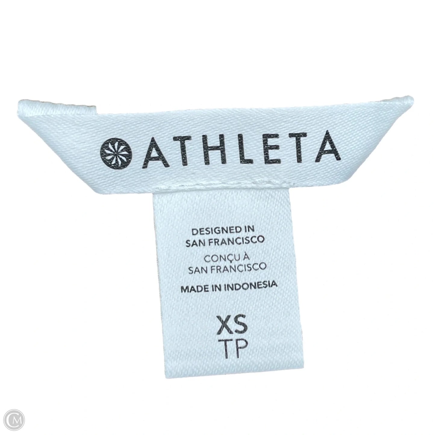 Athletic Top Short Sleeve By Athleta In Brown, Size: Xs