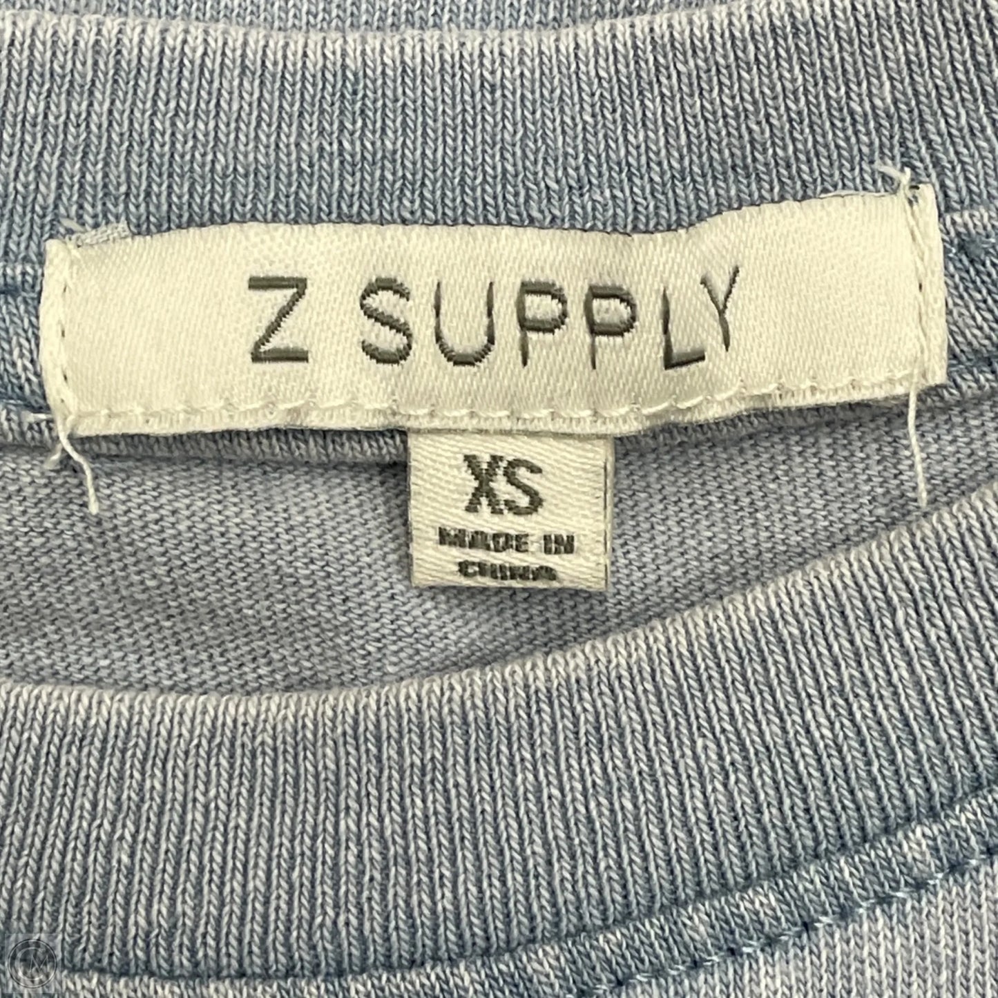 Skirt Set 2pc By Z Supply In Blue, Size: Xs
